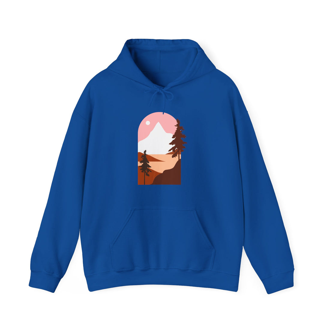 Arched Escape: Scenic Graphic Hoodie