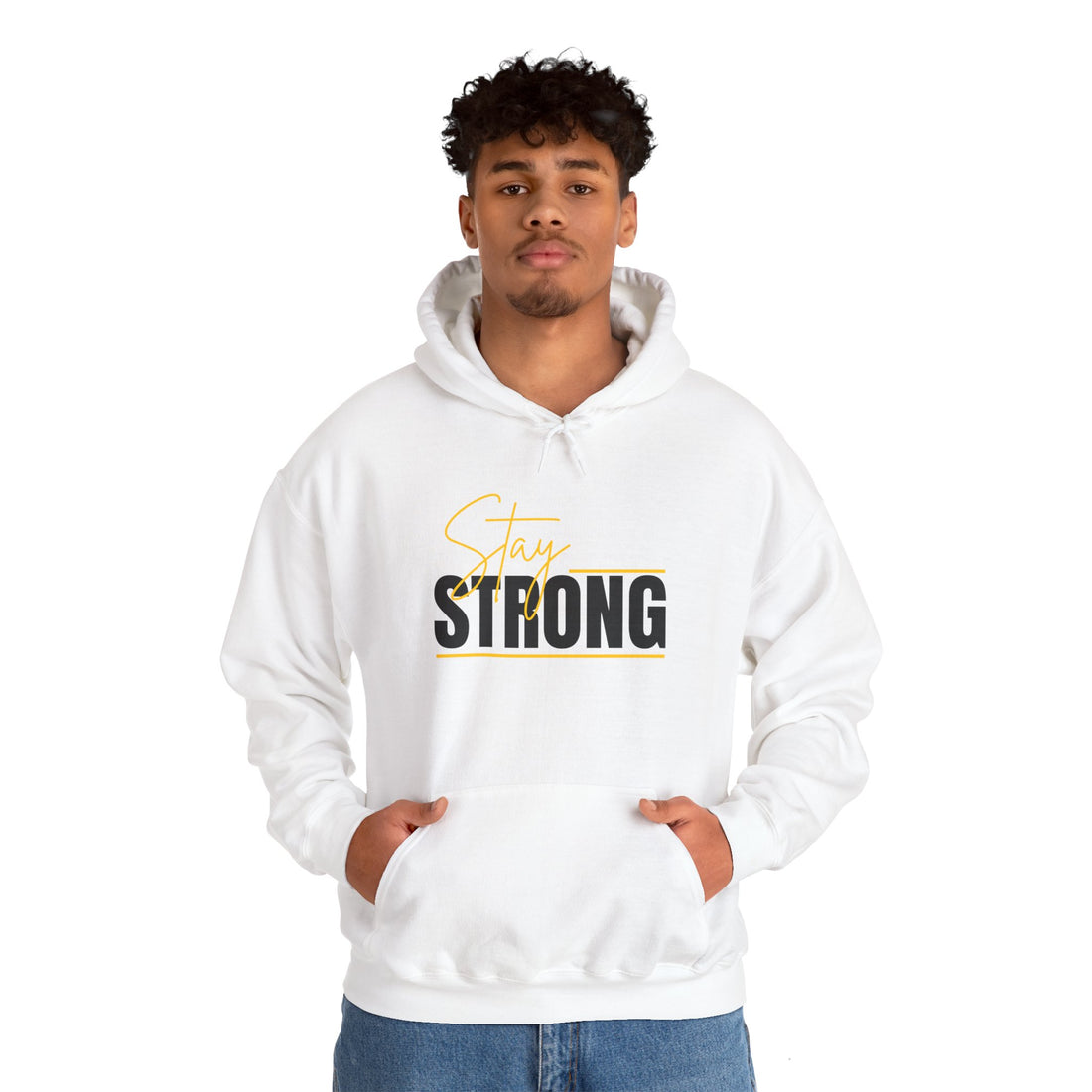 Stay Strong Graphic Hoodie