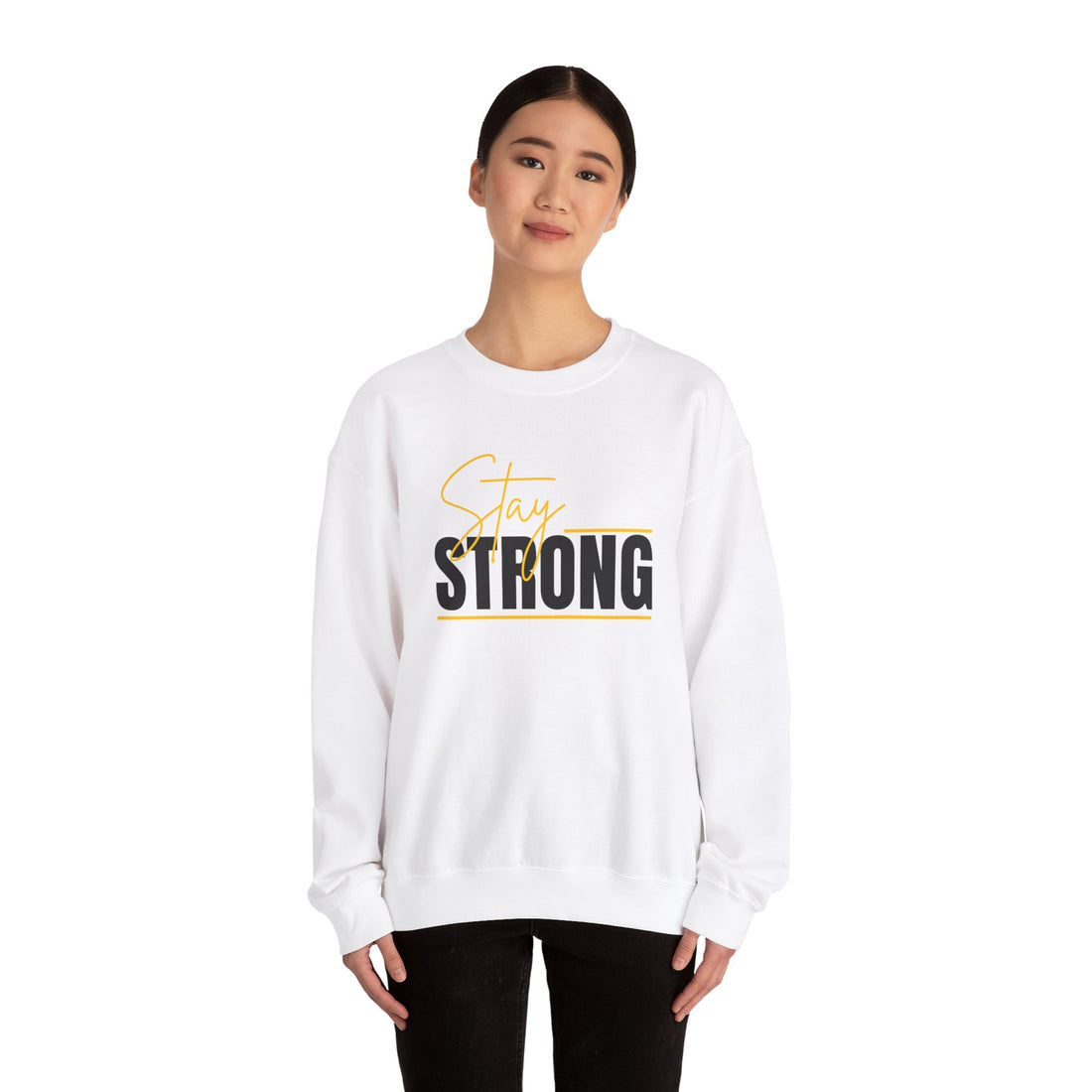 Stay Strong Graphic Sweatshirt