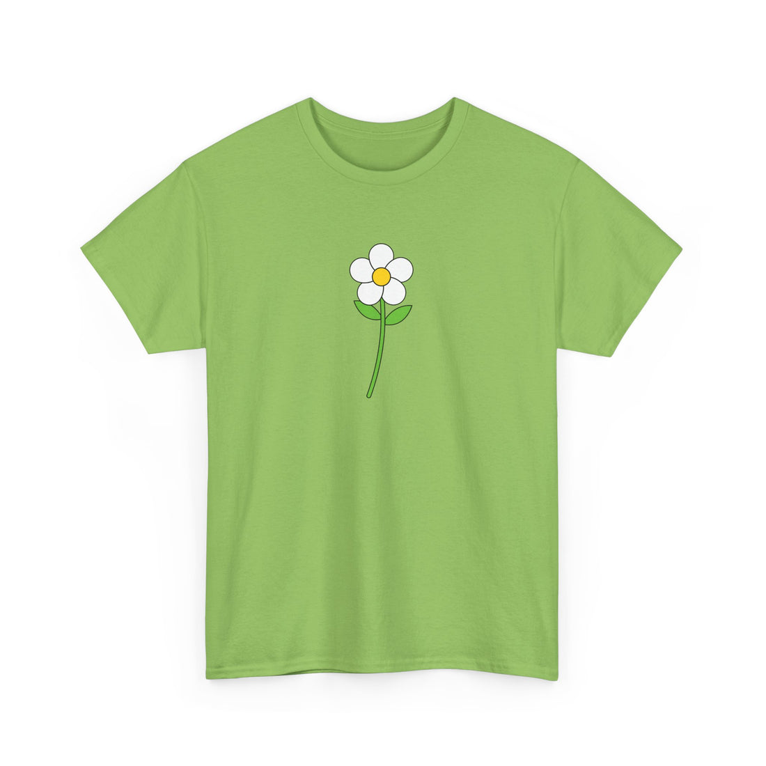 Minimalist Flower Graphic Tee