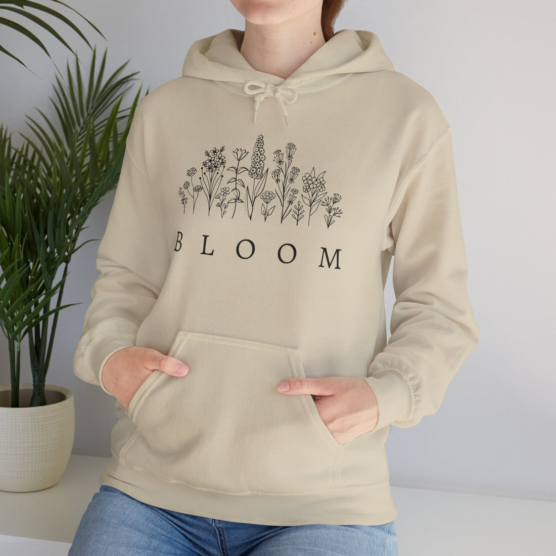 Bloom Flower Graphic Hoodie