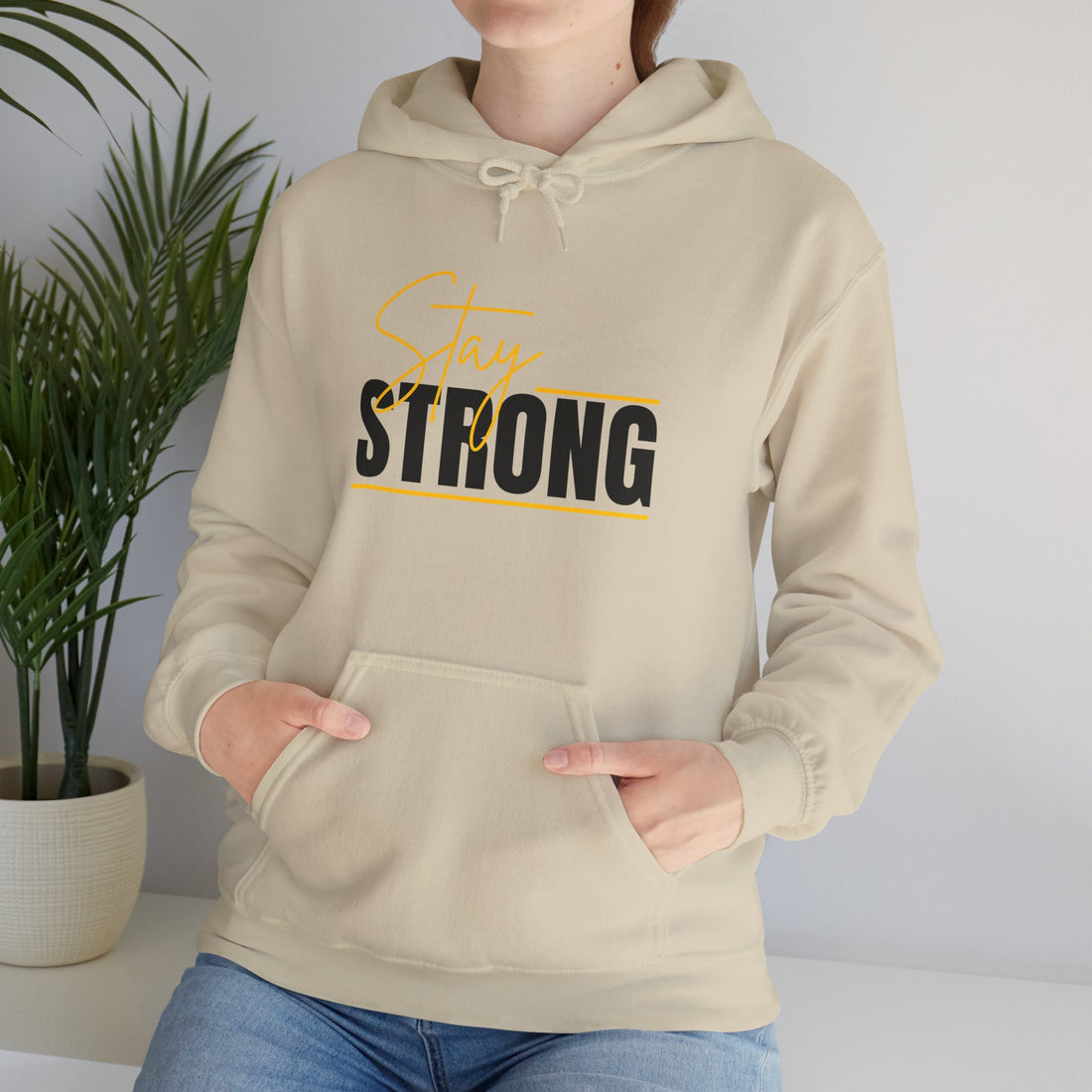 Stay Strong Graphic Hoodie