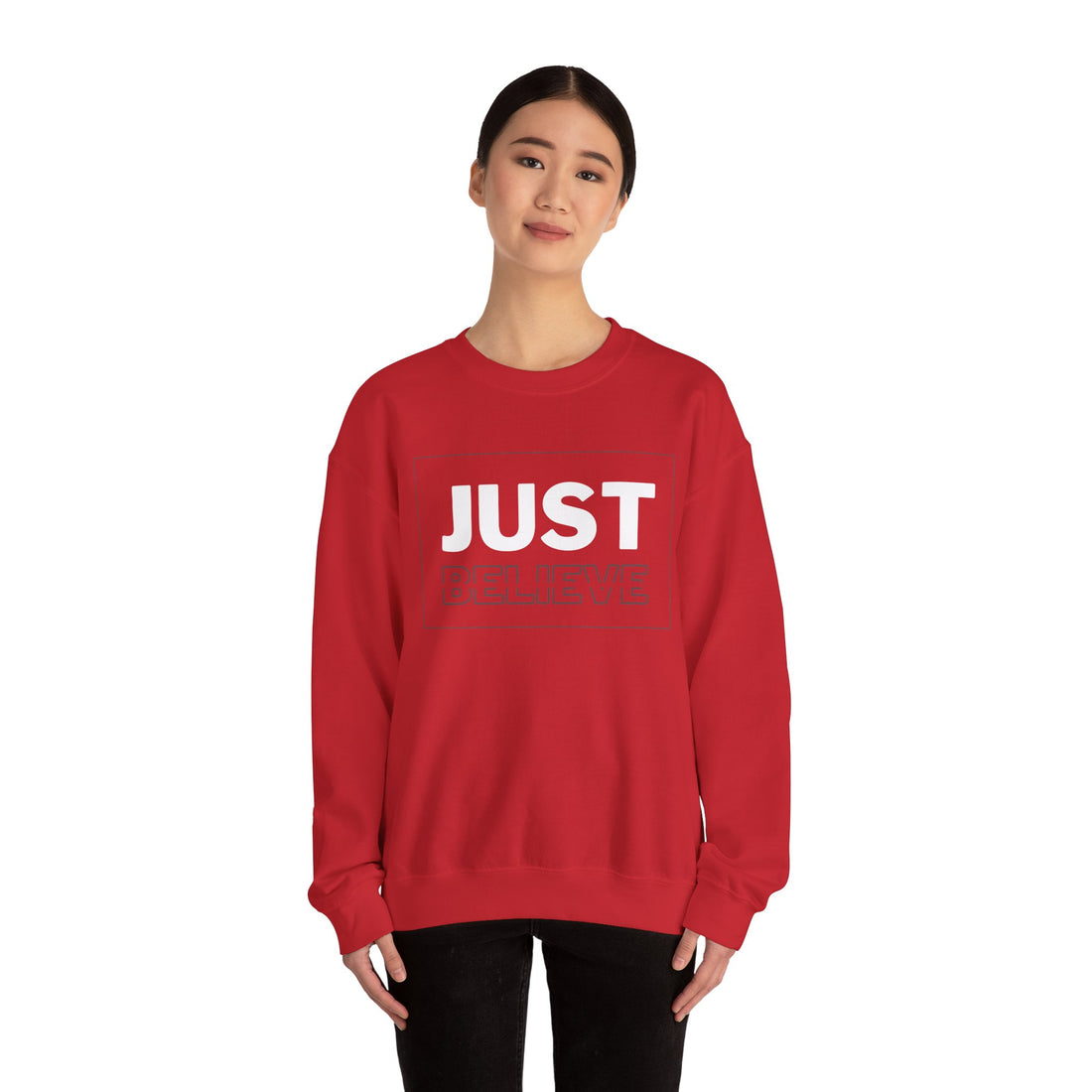 Just Believe Graphic Sweatshirt