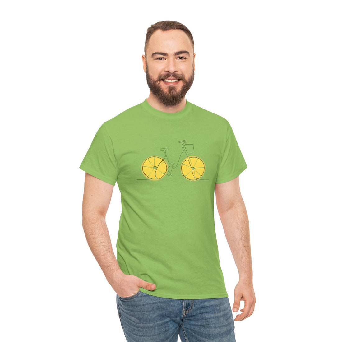 Fresh Ride: Lemon Bicycle Graphic Tee