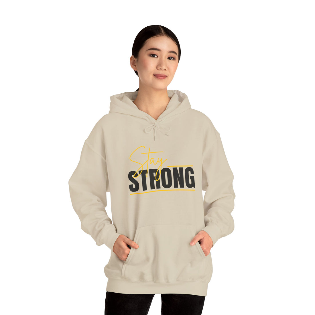 Stay Strong Graphic Hoodie