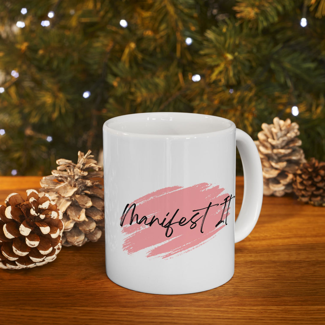 Manifest It Graphic Ceramic Mug