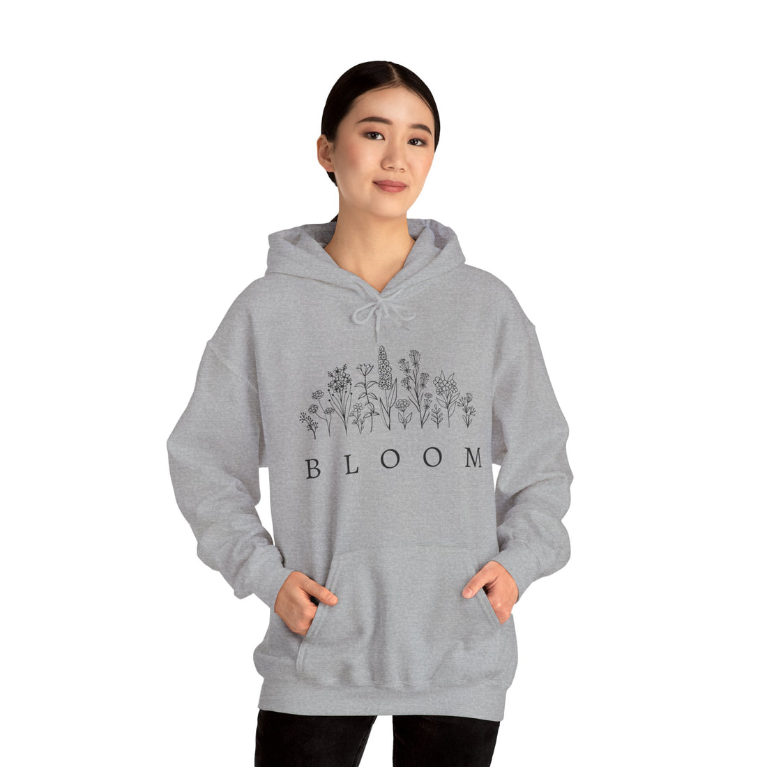 Bloom Flower Graphic Hoodie