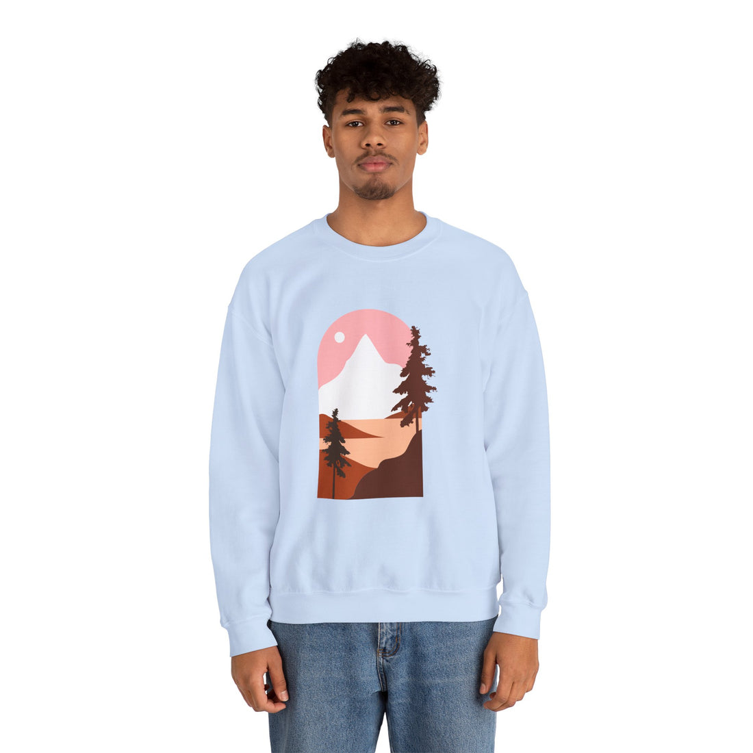 Arched Escape: Scenic Graphic Sweatshirt