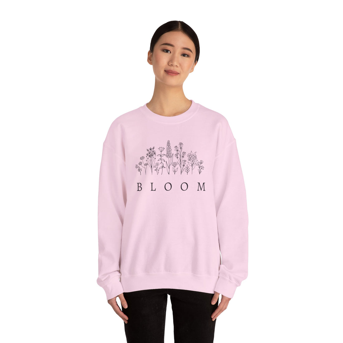 Bloom Flower Graphic Sweatshirt