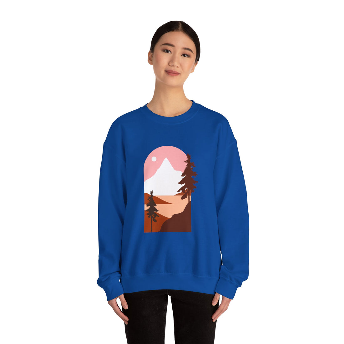 Arched Escape: Scenic Graphic Sweatshirt