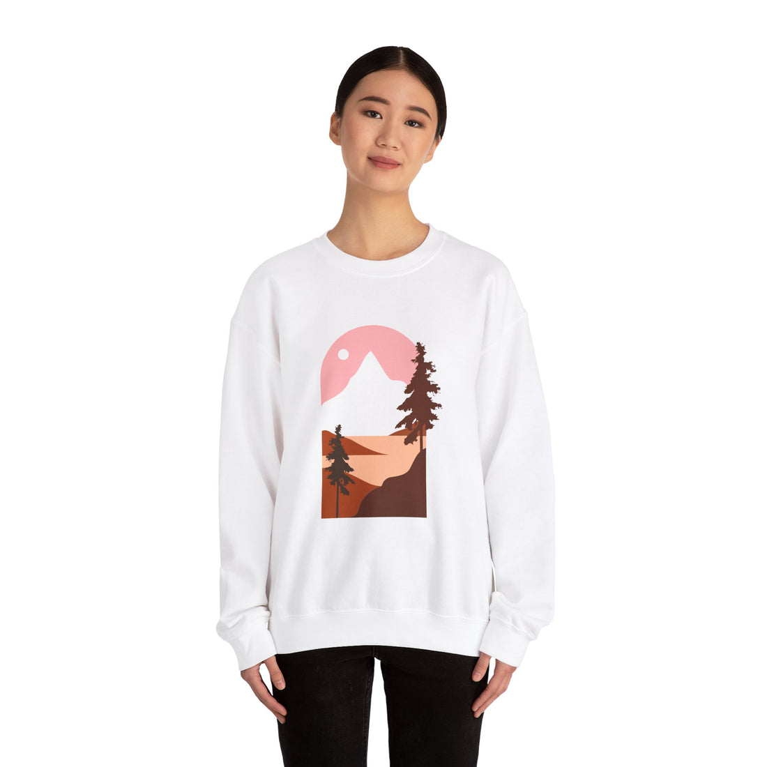 Arched Escape: Scenic Graphic Sweatshirt