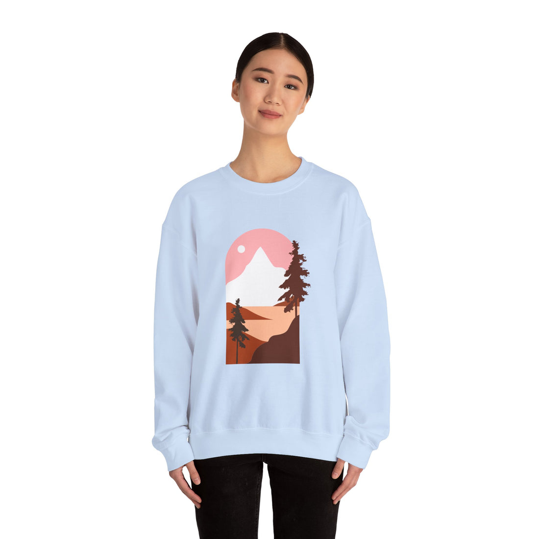 Arched Escape: Scenic Graphic Sweatshirt