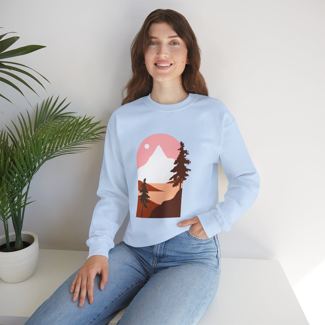 Arched Escape: Scenic Graphic Sweatshirt