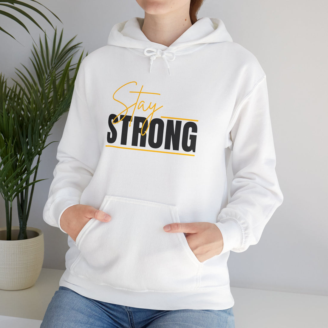 Stay Strong Graphic Hoodie