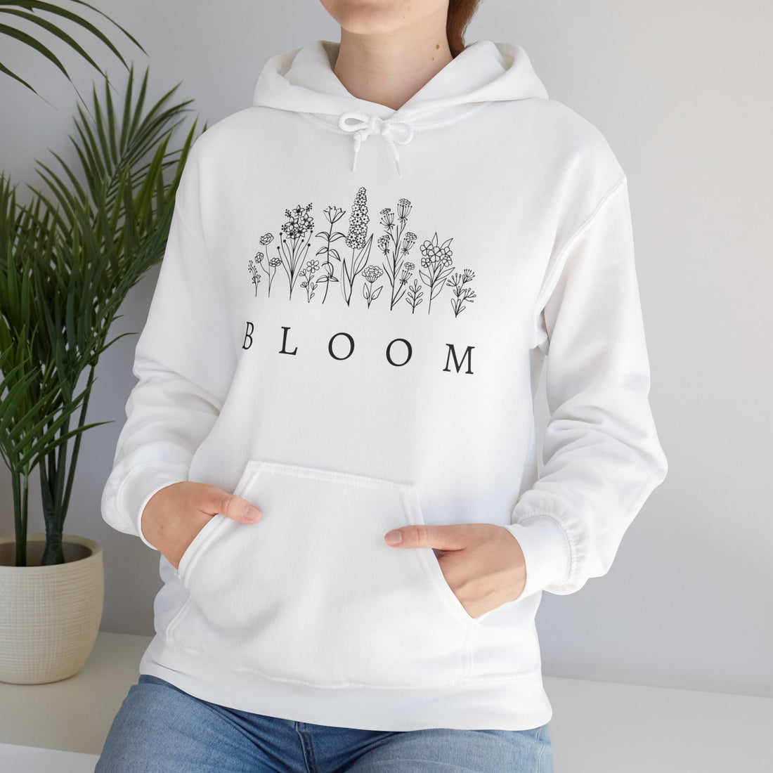 Bloom Flower Graphic Hoodie