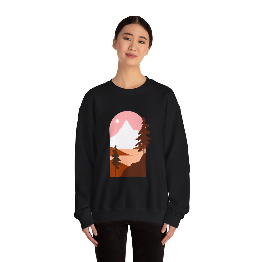 Arched Escape: Scenic Graphic Sweatshirt