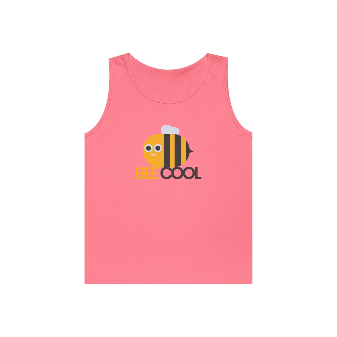 Bee Cool Graphic Heavy Cotton Tank Top