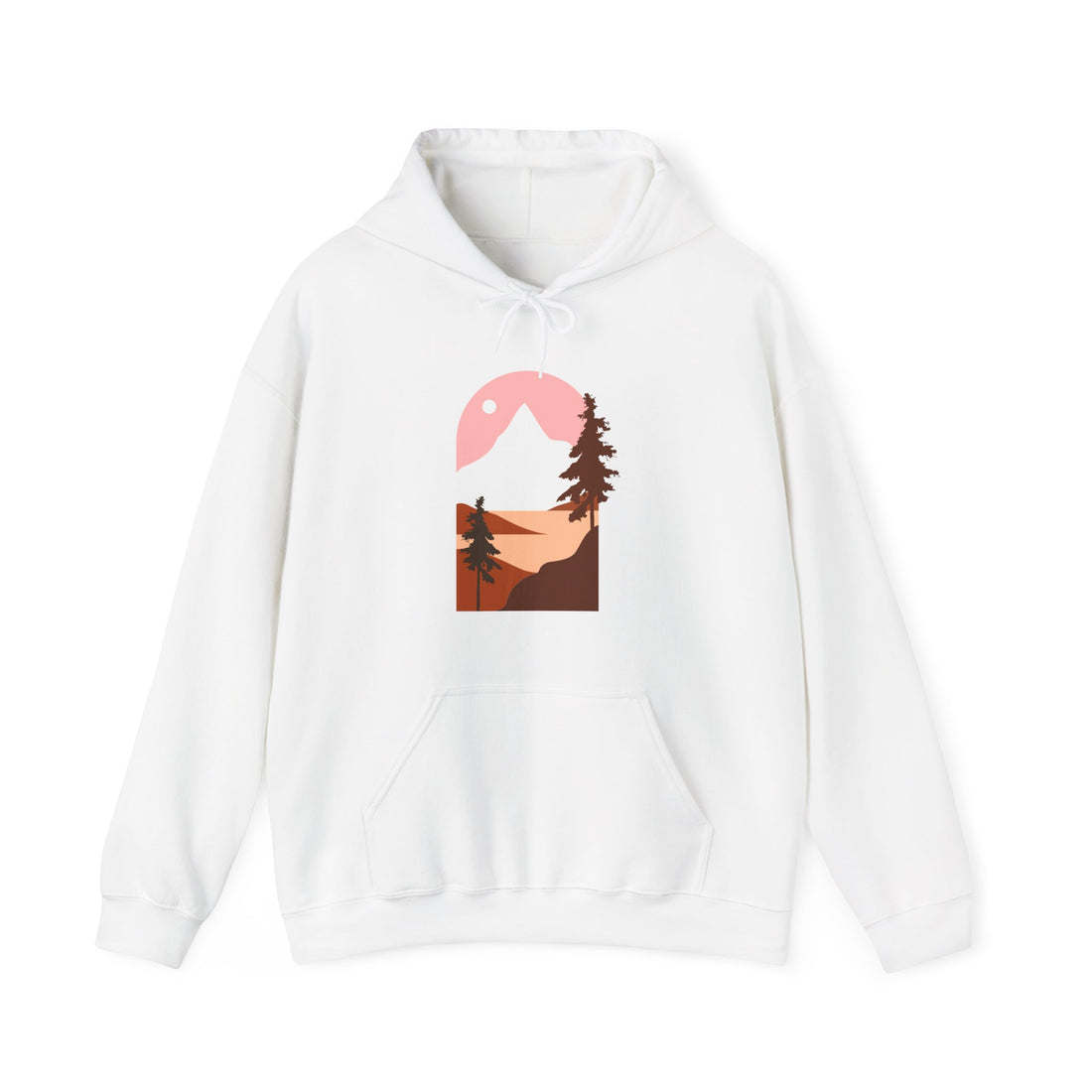 Arched Escape: Scenic Graphic Hoodie