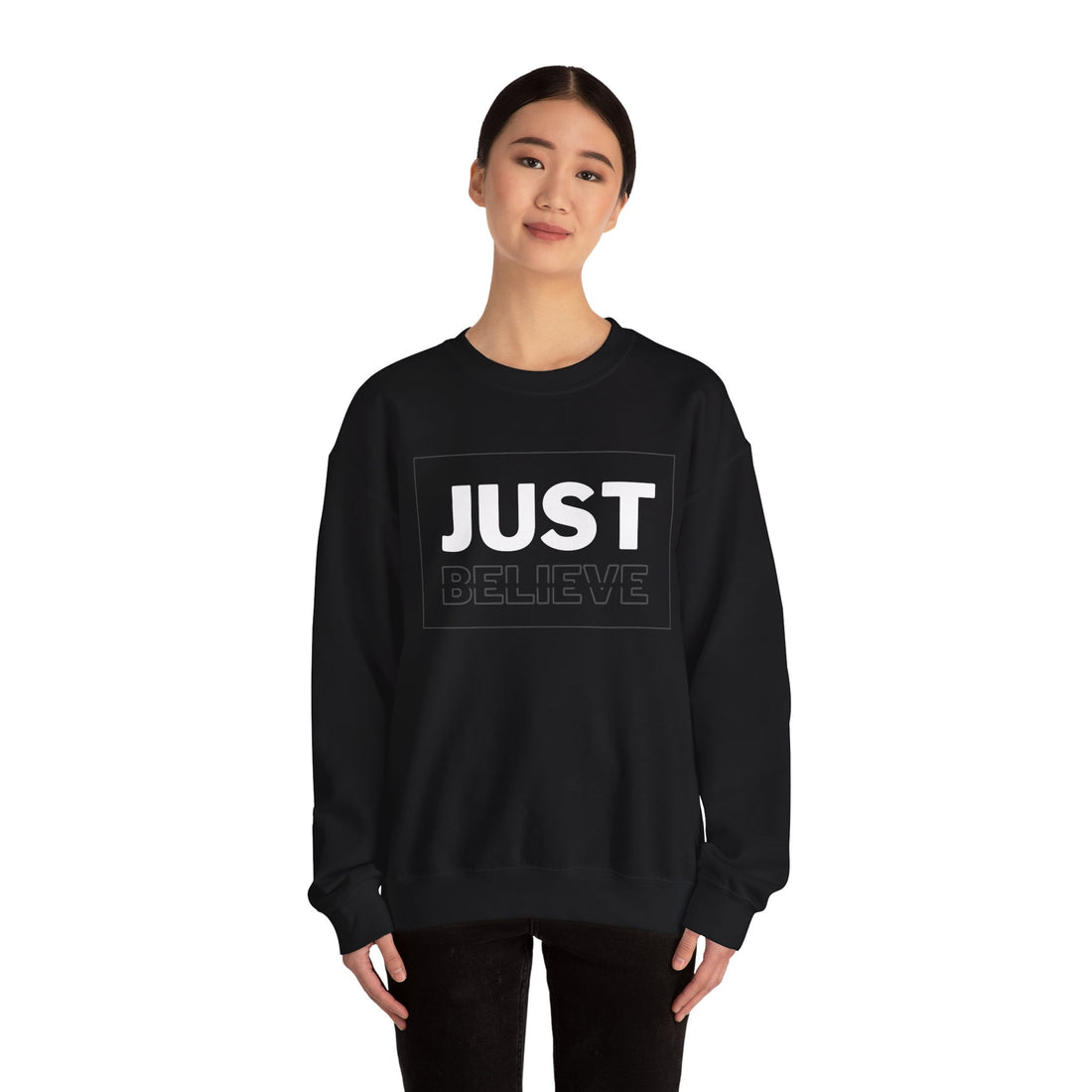 Just Believe Graphic Sweatshirt