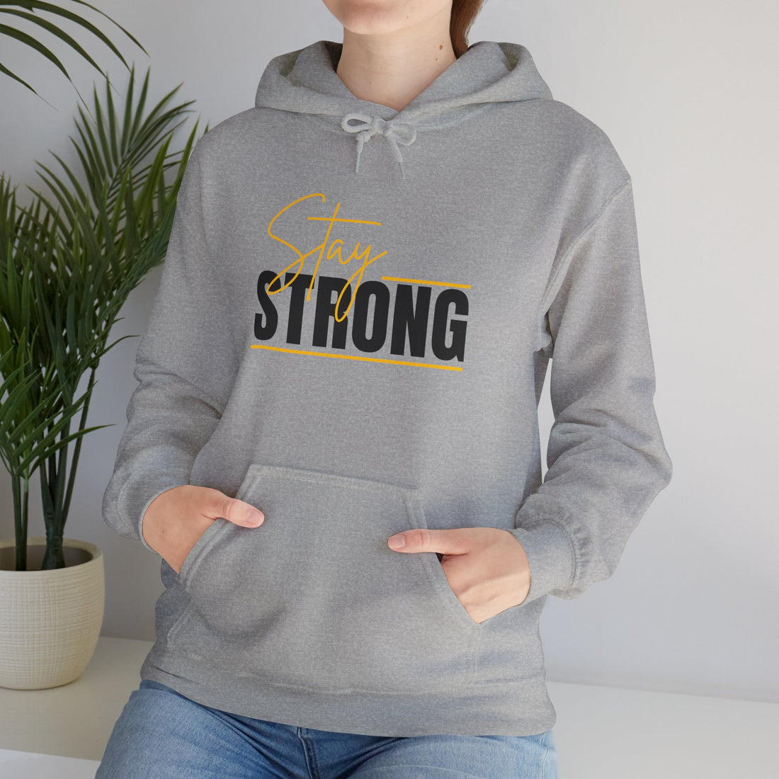 Stay Strong Graphic Hoodie