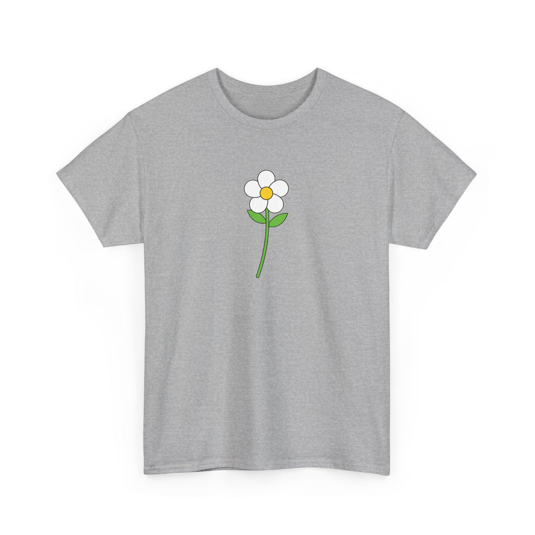 Minimalist Flower Graphic Tee