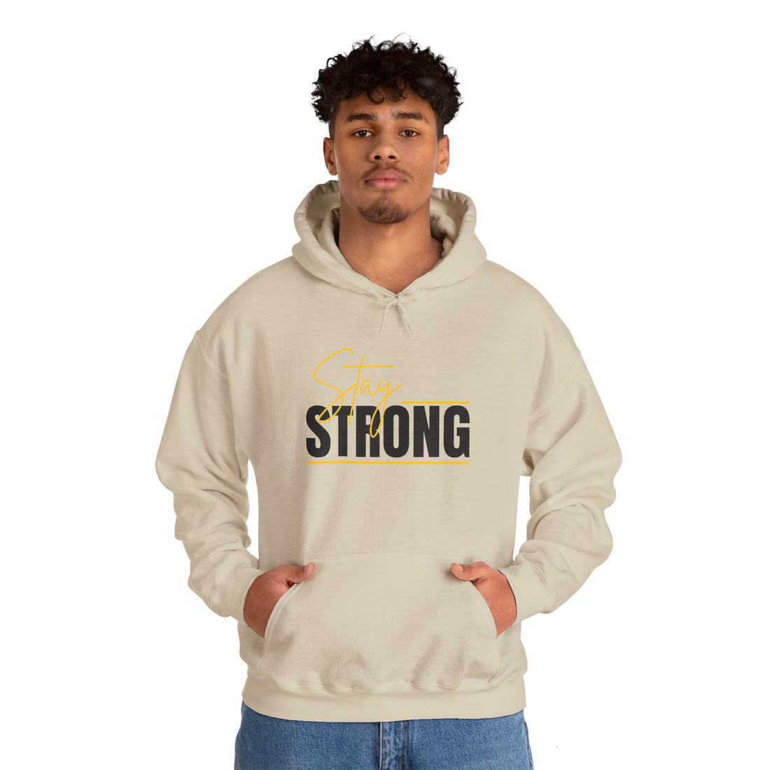 Stay Strong Graphic Hoodie