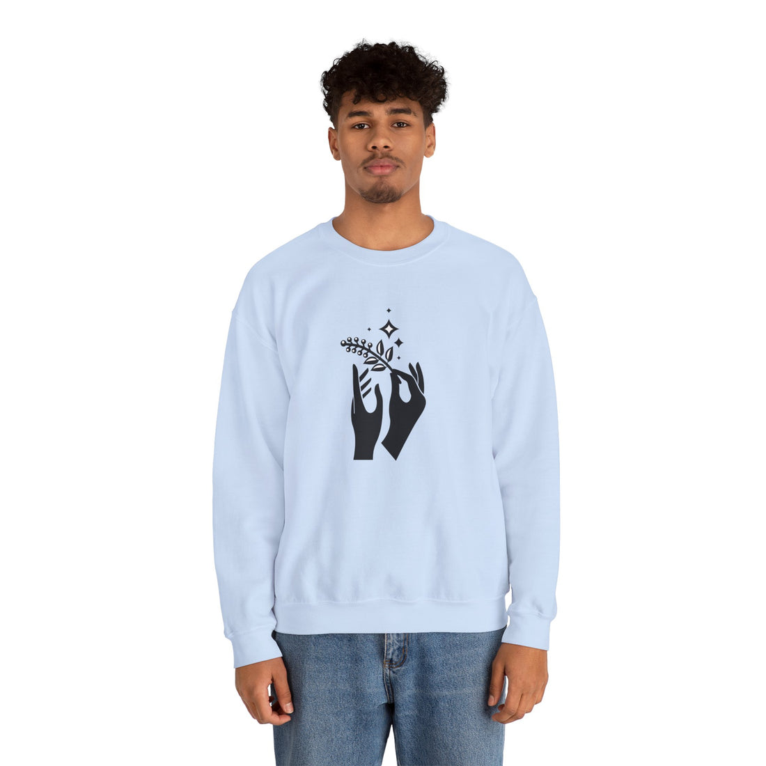 Nature-Inspired Graphic Sweatshirt