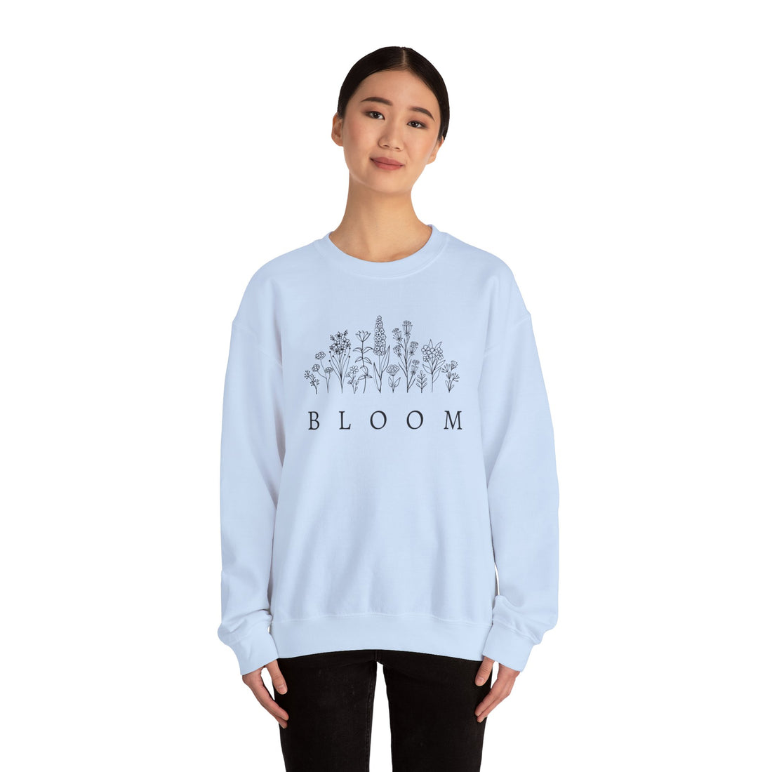 Bloom Flower Graphic Sweatshirt