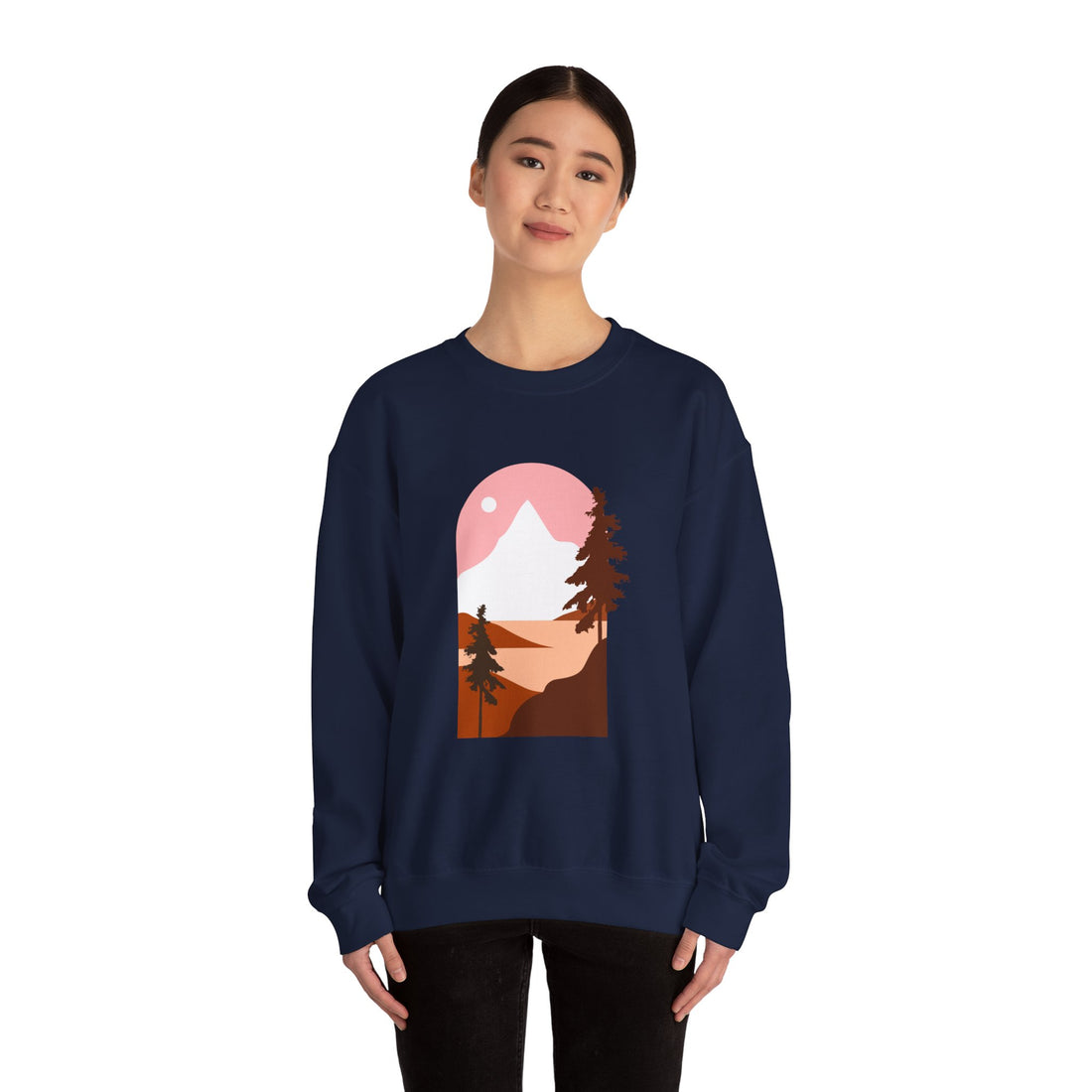 Arched Escape: Scenic Graphic Sweatshirt