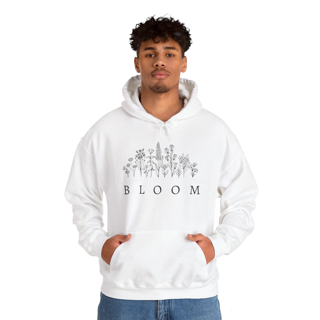 Bloom Flower Graphic Hoodie