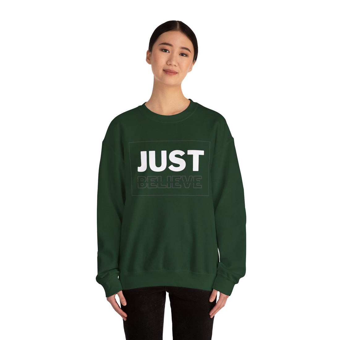 Just Believe Graphic Sweatshirt