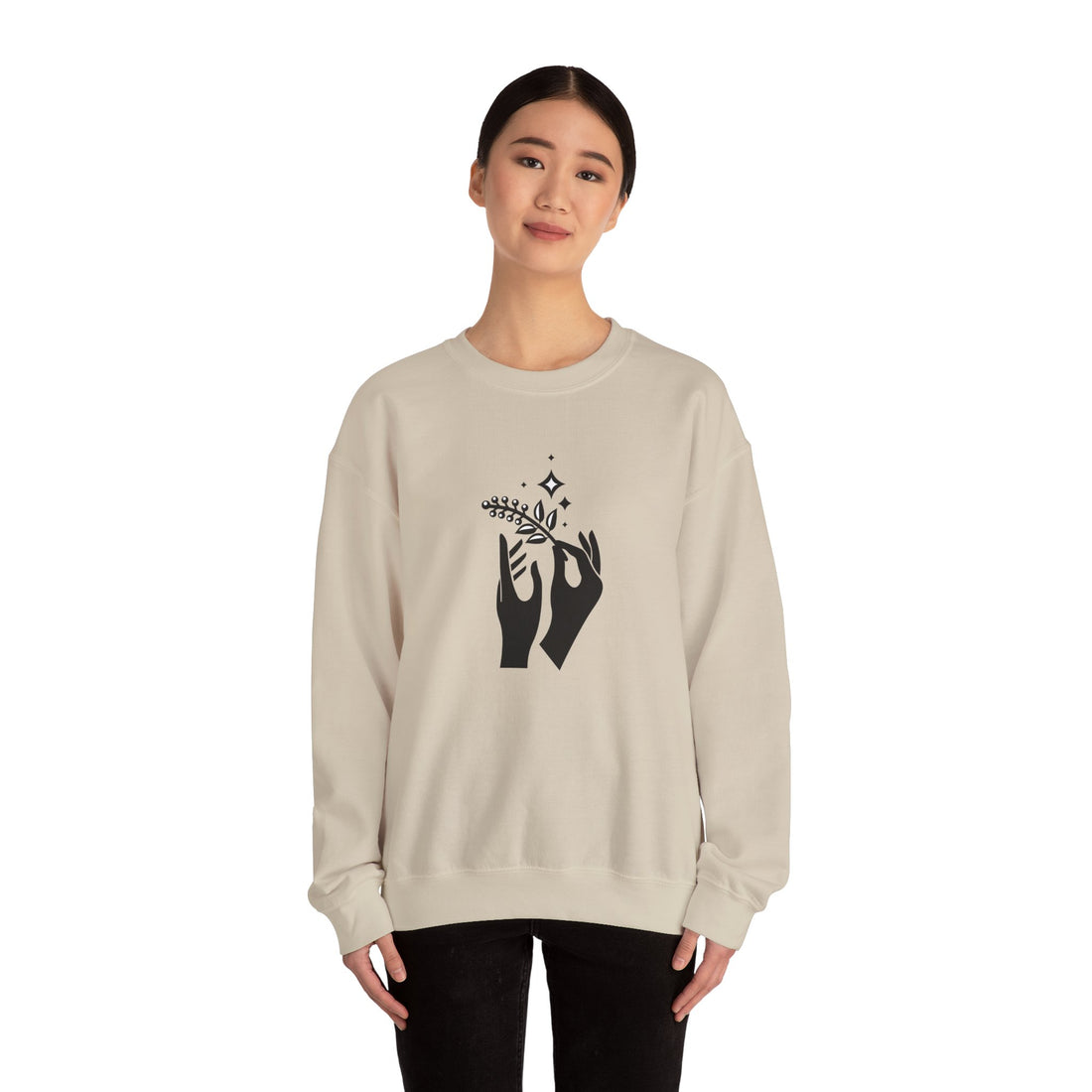 Nature-Inspired Graphic Sweatshirt