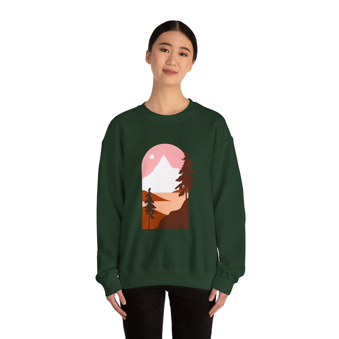 Arched Escape: Scenic Graphic Sweatshirt