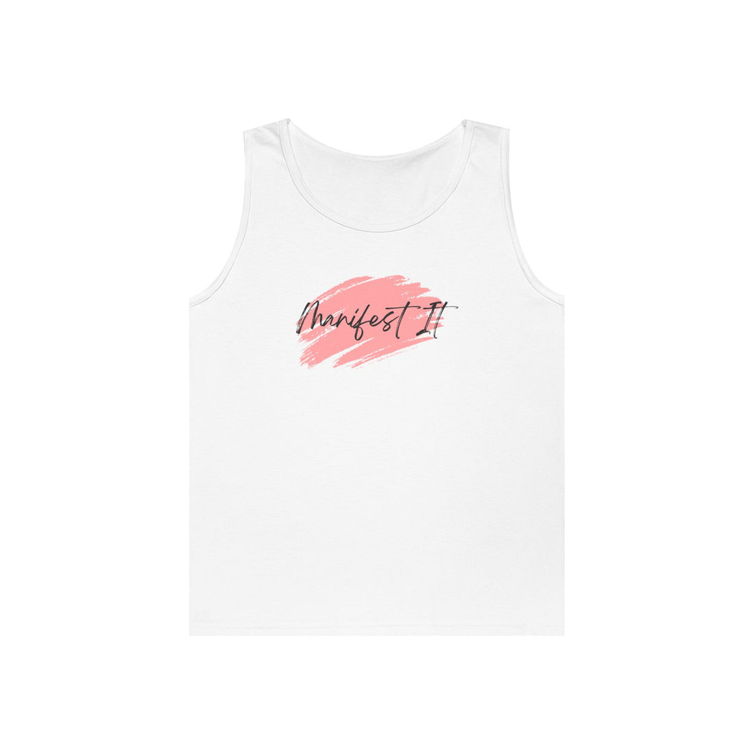 Manifest It Graphic Heavy Cotton Tank Top