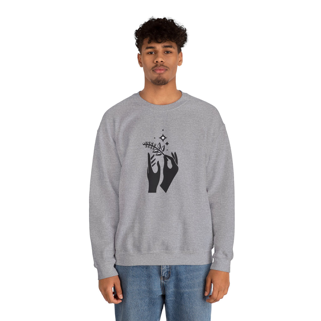 Nature-Inspired Graphic Sweatshirt