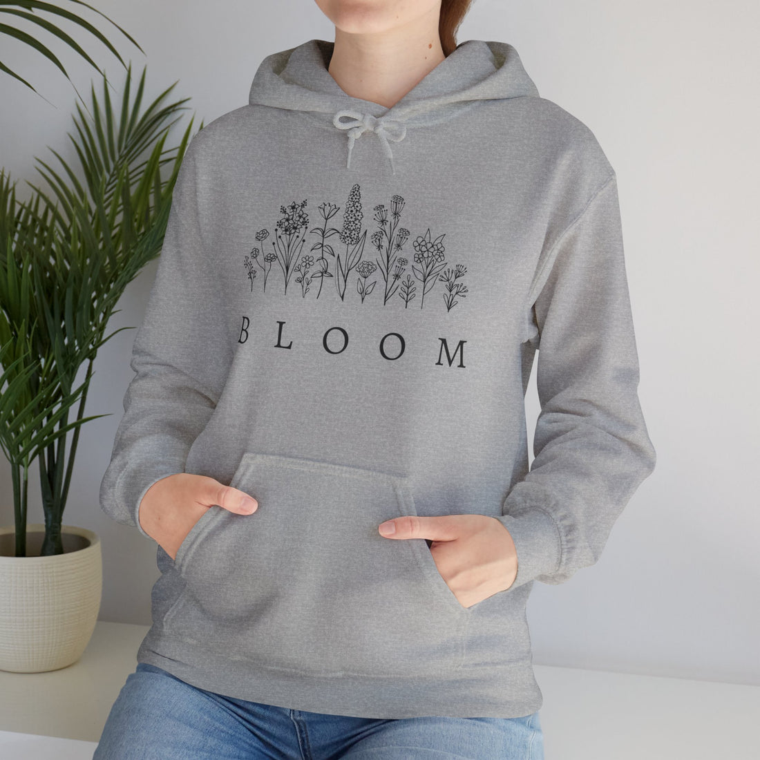 Bloom Flower Graphic Hoodie