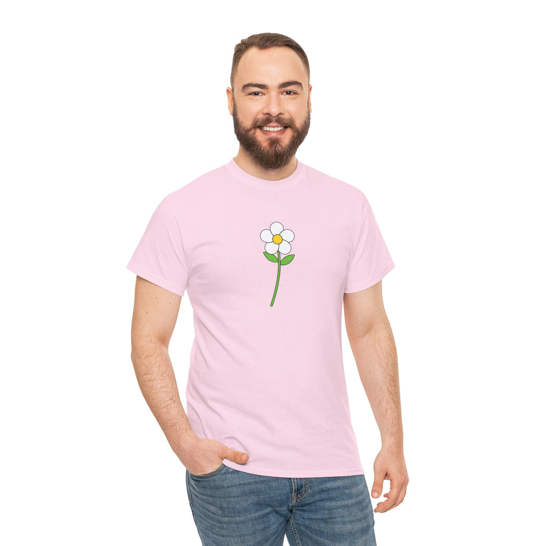 Minimalist Flower Graphic Tee