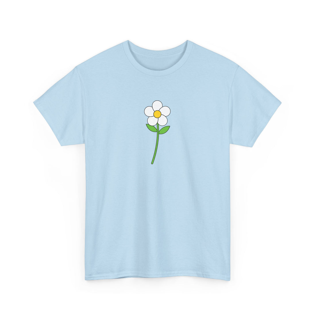 Minimalist Flower Graphic Tee