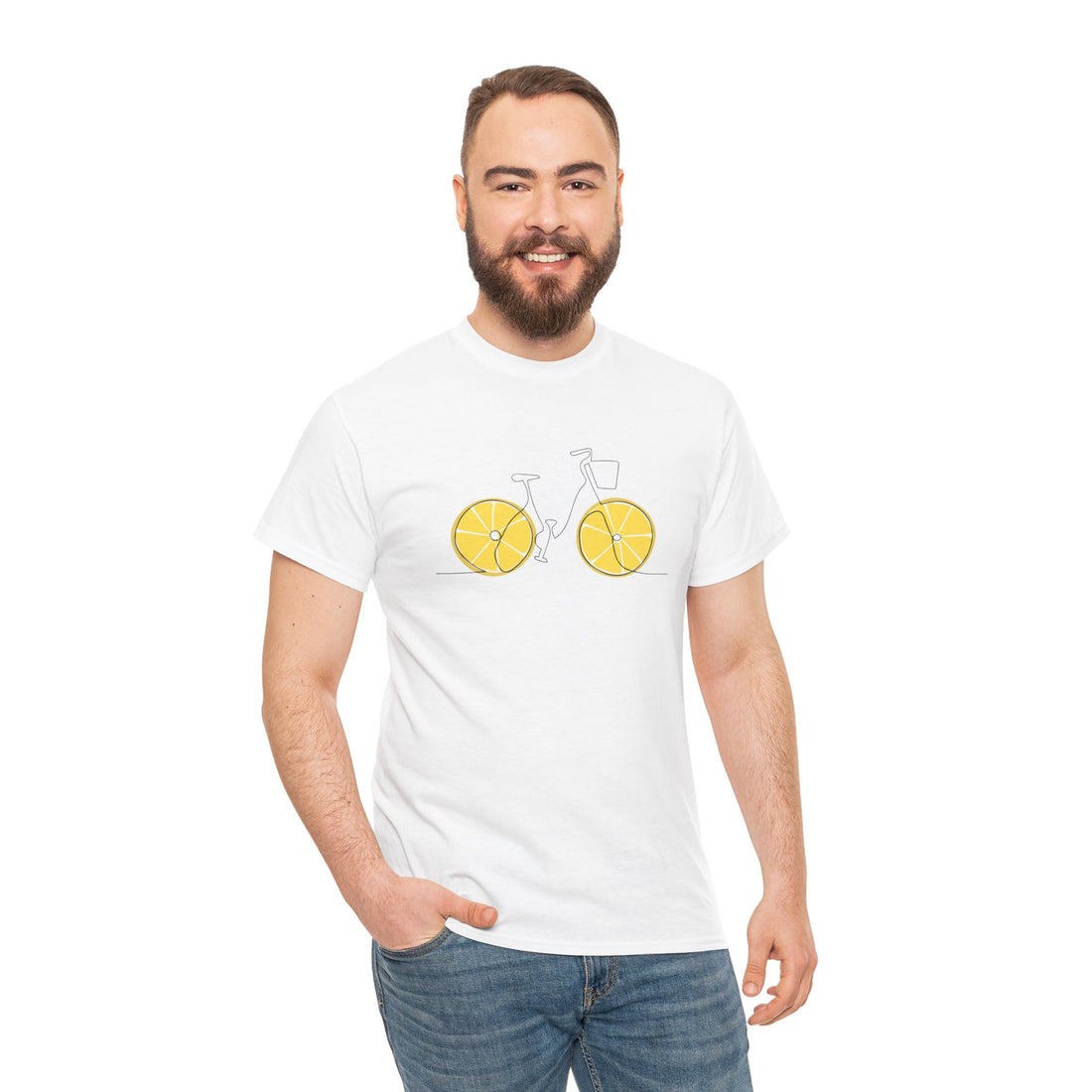 Fresh Ride: Lemon Bicycle Graphic Tee