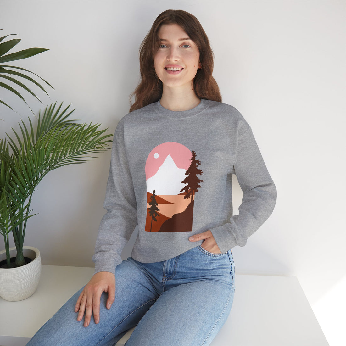 Arched Escape: Scenic Graphic Sweatshirt