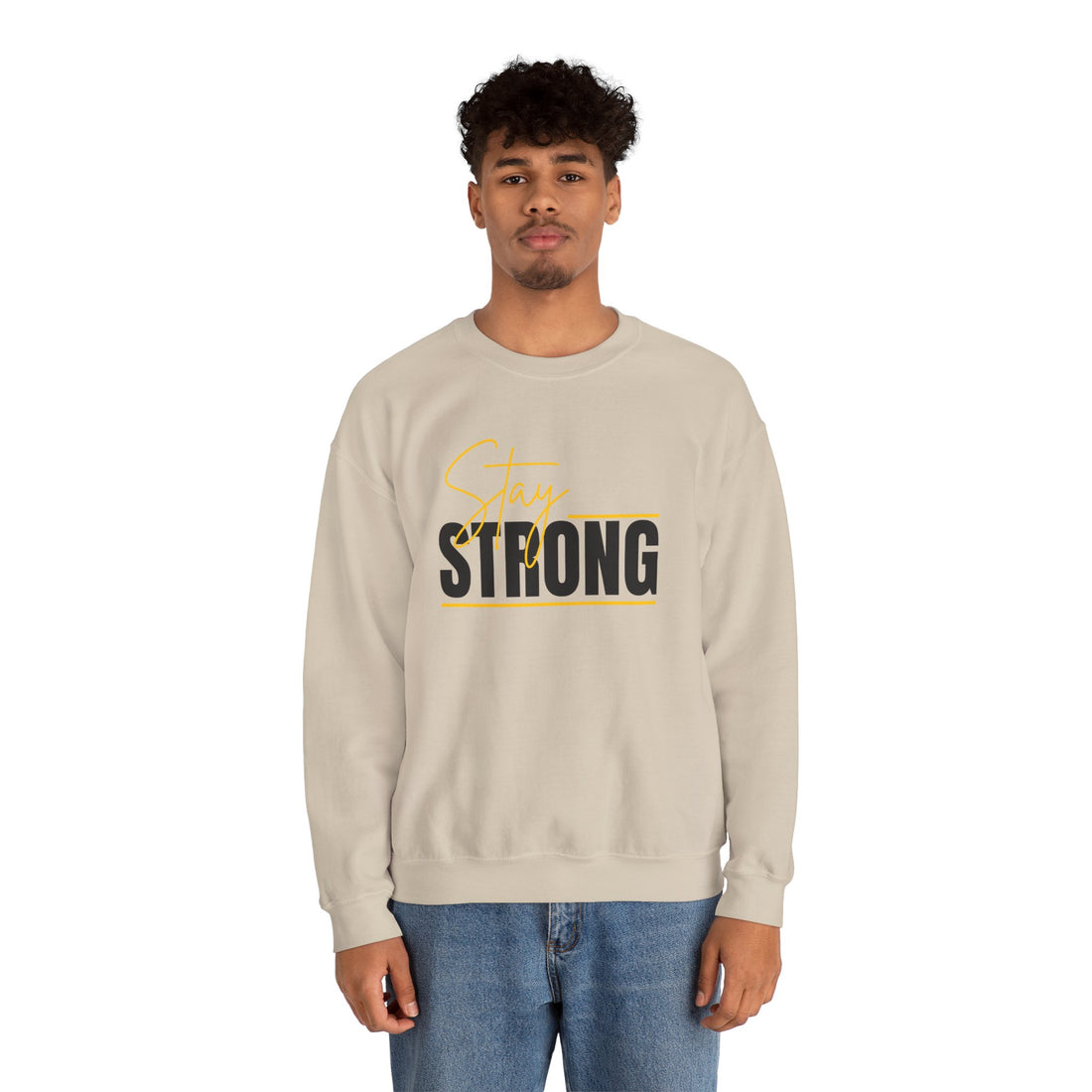 Stay Strong Graphic Sweatshirt