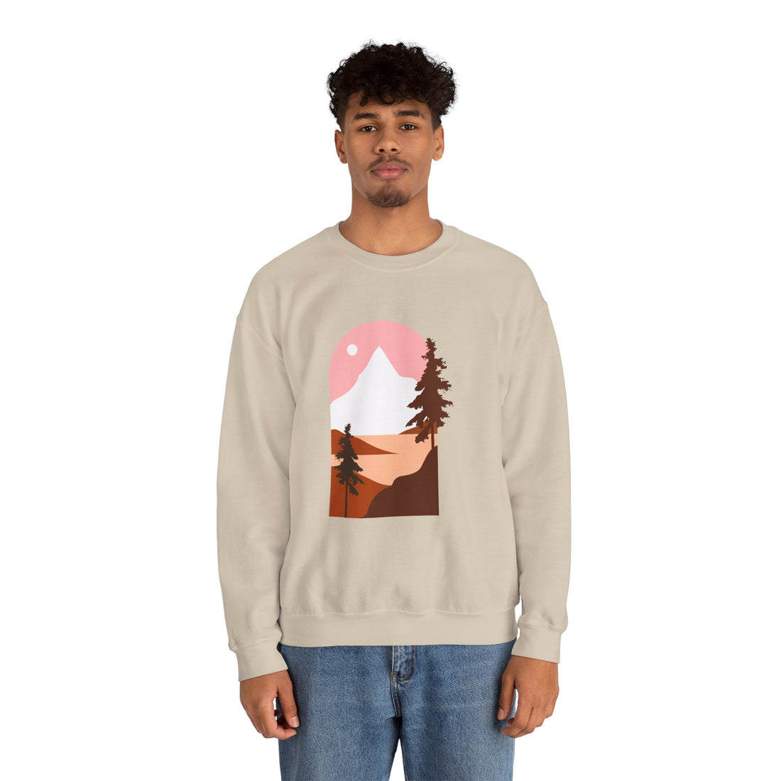 Arched Escape: Scenic Graphic Sweatshirt