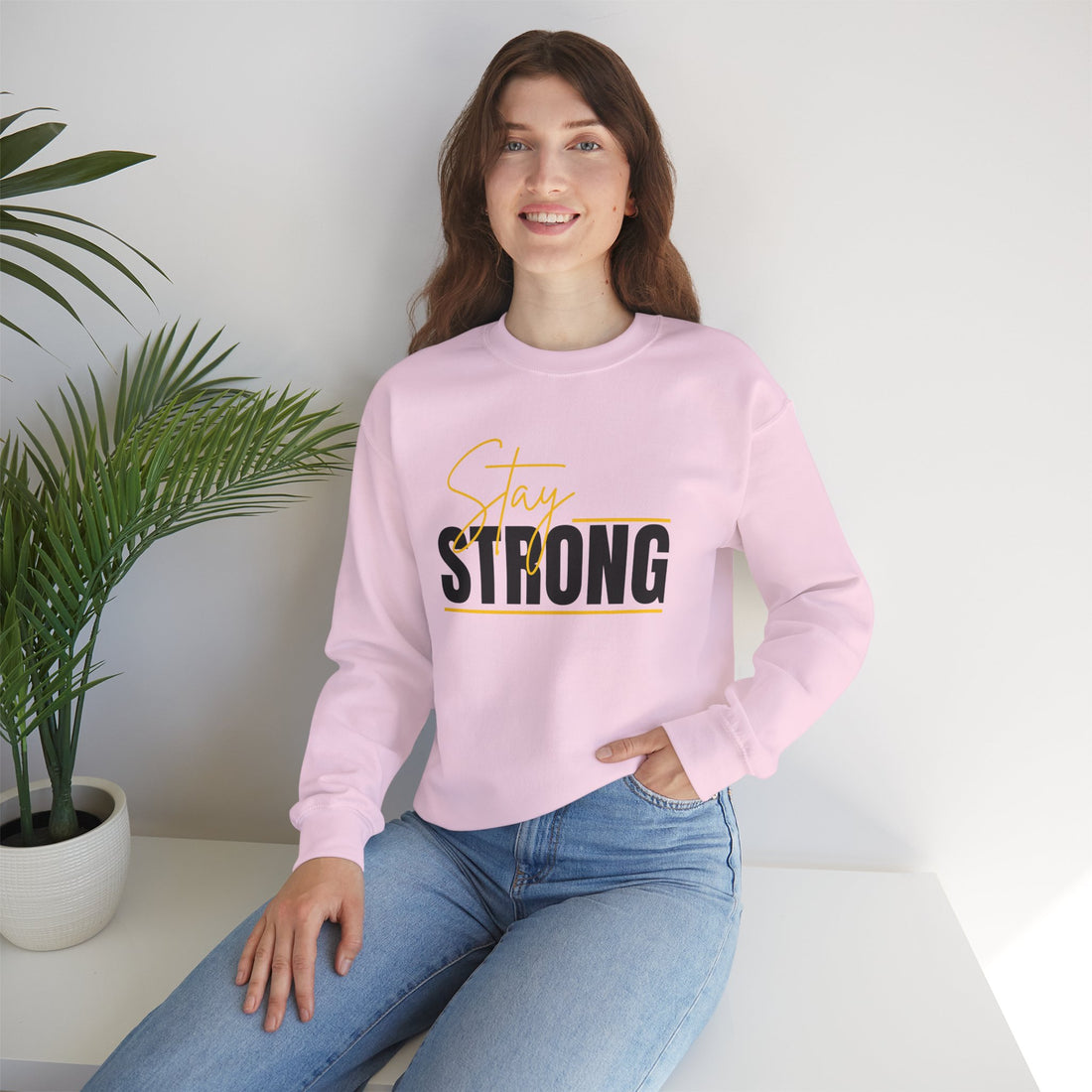 Stay Strong Graphic Sweatshirt