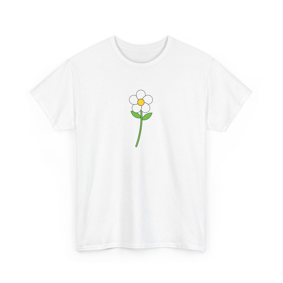 Minimalist Flower Graphic Tee