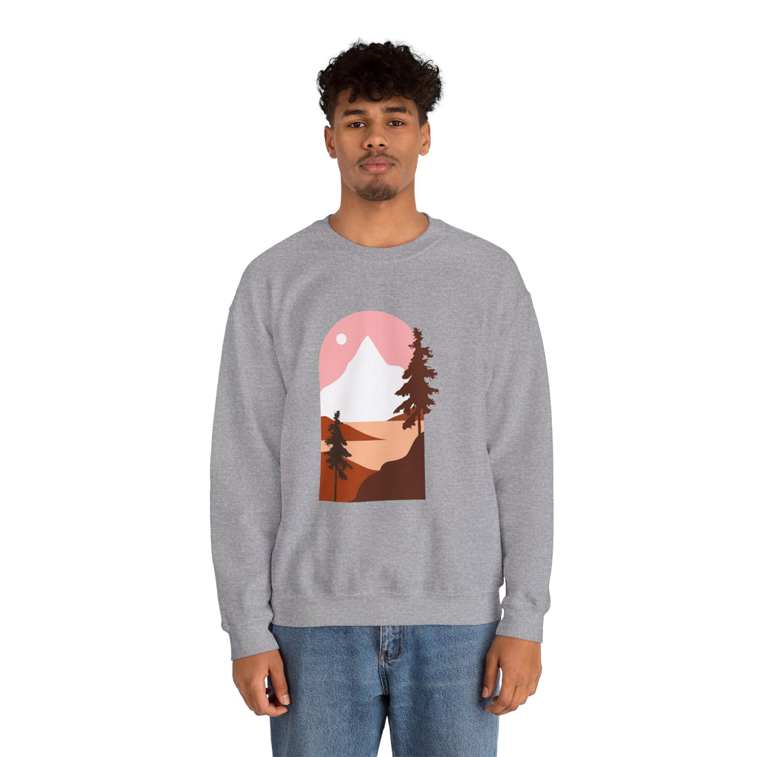 Arched Escape: Scenic Graphic Sweatshirt