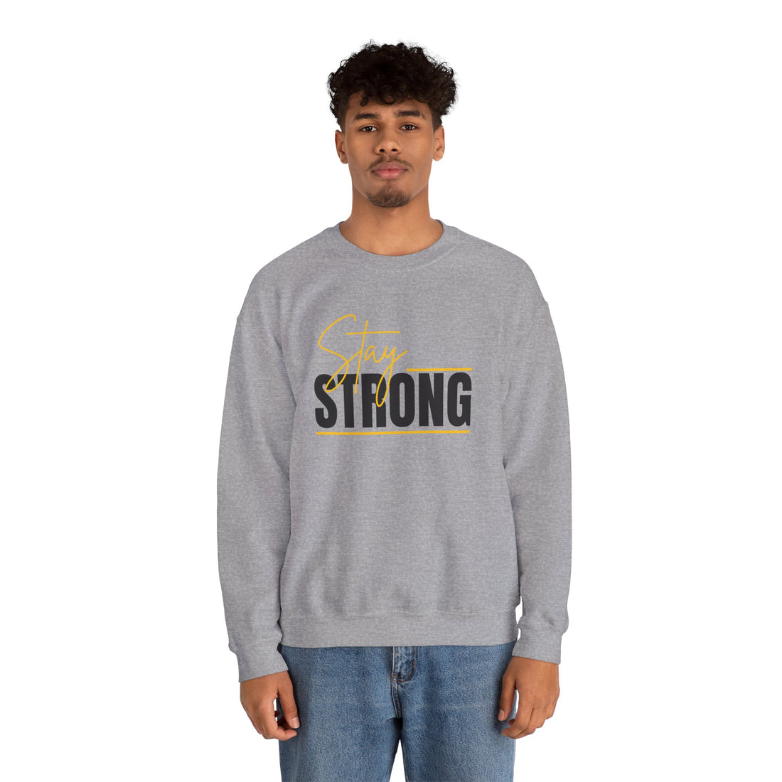 Stay Strong Graphic Sweatshirt