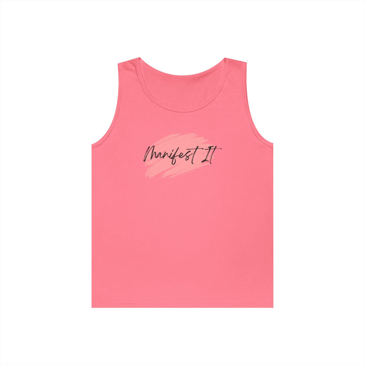 Manifest It Graphic Heavy Cotton Tank Top