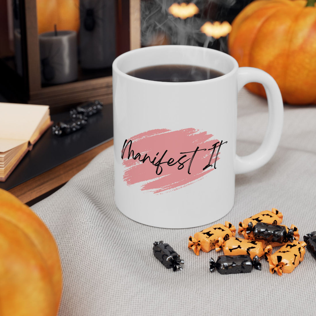 Manifest It Graphic Ceramic Mug