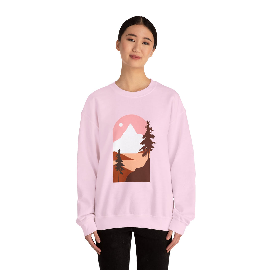 Arched Escape: Scenic Graphic Sweatshirt