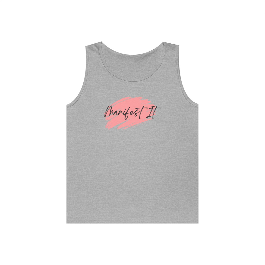 Manifest It Graphic Heavy Cotton Tank Top